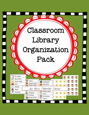 https://www.teacherspayteachers.com/Product/Classroom-library-organization-pack-1698732